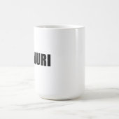 Dashuri. Liebe auf Albanisch Kaffeetasse (Mittel)