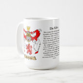 DASilva, der Ursprung, die Bedeutung und das Kaffeetasse (Vorderseite Links)
