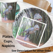 Daspletosaur - Dinosaurier Paper Napkins Serviette