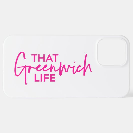 Dass Greenwich Life iPhone 12 Pro Max Fall Hülle (Hinten horizontal)