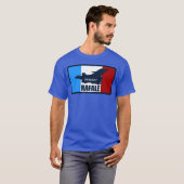 Dassault Rafale 80er Retro T-Shirt (Vorne ganz)
