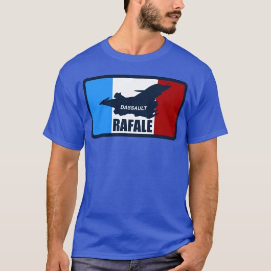 Dassault Rafale 80s retro T-Shirt (Vorderseite)