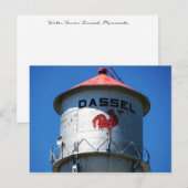 Dassel Wasserturm Postkarte (Vorne/Hinten)