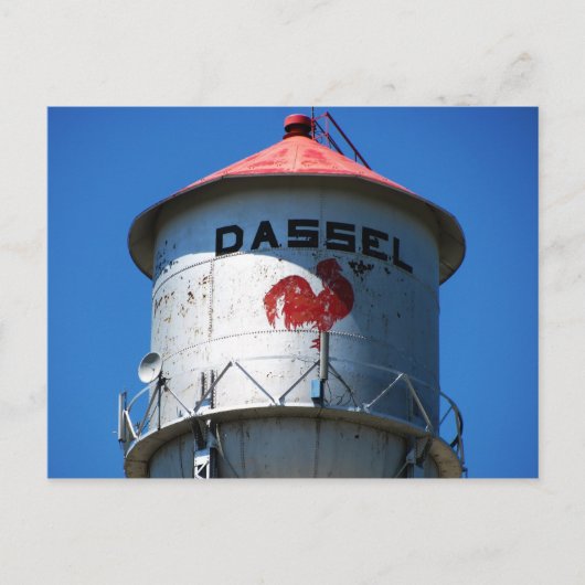 Dassel Wasserturm Postkarte (Vorderseite)