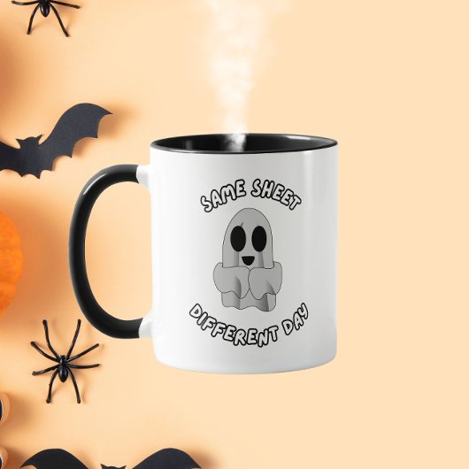 Dasselbe Blatt, anderer Tag Tasse