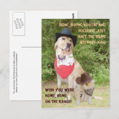 Dasselbe gilt ohne dich... postkarte (Vorne/Hinten)
