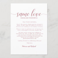 Dasselbe Liebe-Downsize-Rose-Gold