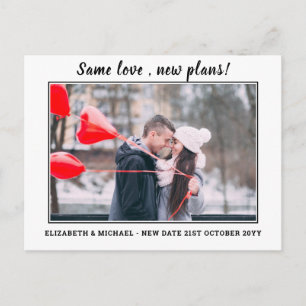 Dasselbe Liebe Neue Pläne Rett Datum HAUSHALTSJAHR Postkarte