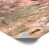 Dassie Rats von CE Swan, Vintager Wildtierrodent Poster (Ecke)