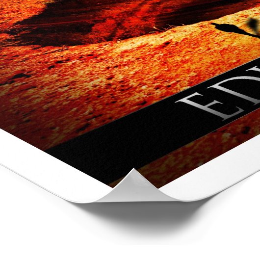 Dastardly Poster (Ecke)