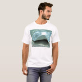 Dasyatis Americana (Albinosüdlicher Stingray) T-Shirt (Vorne ganz)