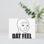 Dat Feel Postkarte (Stehend Vorderseite)