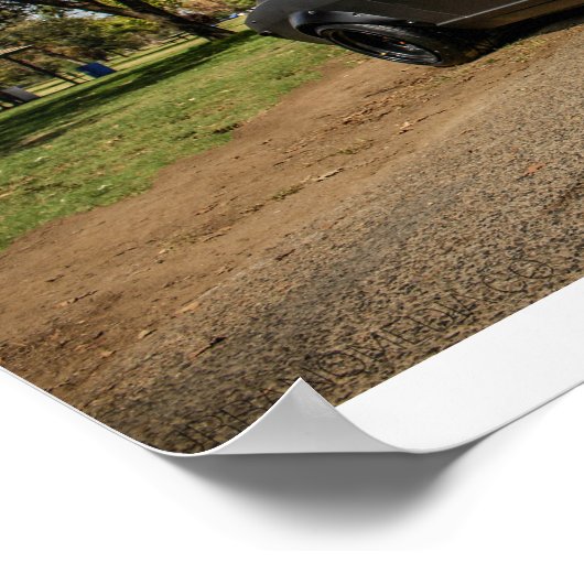 @dat_subie_tho's krankes Auto Poster (Ecke)