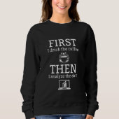 Data Analyst Coffee Analysis Data Scientist Motor Sweatshirt (Vorderseite)