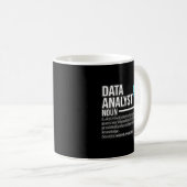 Data Analyst Definition Data Scientist Lov Kaffeetasse (VorderseiteRechts)