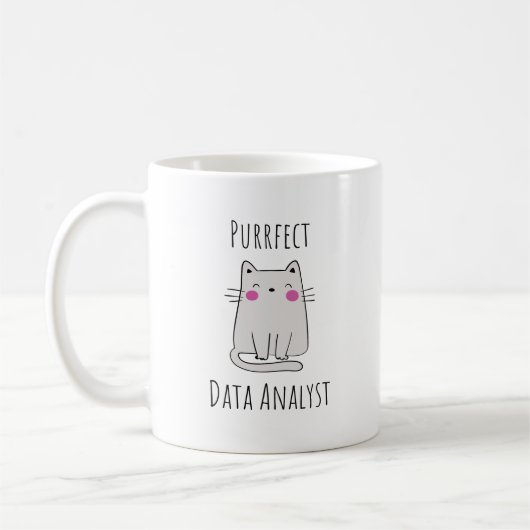 Data Analyst Engineer Scientist Informatik Kaffeetasse (Links)