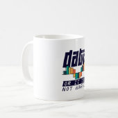 Data Analyst Scientist für tiefes Lernen Kaffeetasse (Vorderseite Links)