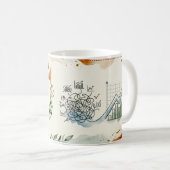 Data-Analyst-Tasse Unordentliche Daten Saubere Dia Kaffeetasse (VorderseiteRechts)