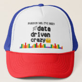 Data Driven Crazy Trucker Cap Truckerkappe (Vorderseite)