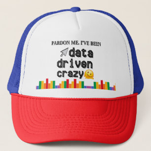 Data Driven Crazy Trucker Cap Truckerkappe