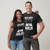 Data Entry Ninja Costume Data Management T-Shirt (Unisex)