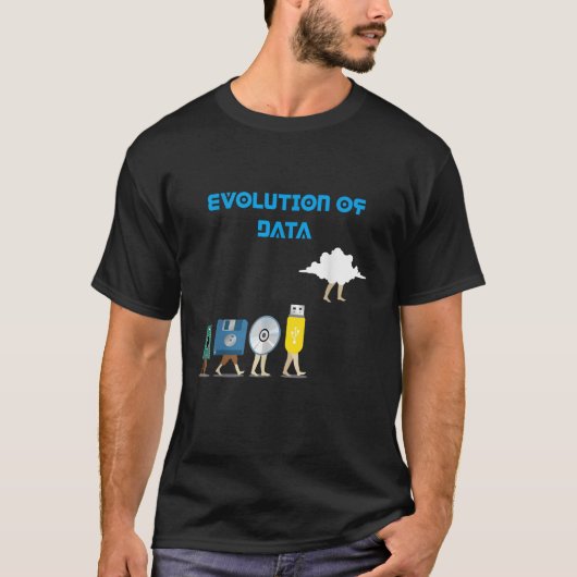 Data Evolution Analytics Geschenk für Datascientis T-Shirt (Vorderseite)