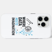 Data Imagination Nexus: Abstrakter Algorithmus Case-Mate iPhone Hülle (Rückseite (Horizontal))