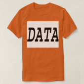Data is Information is Knowledge T-Shirt (Design vorne)