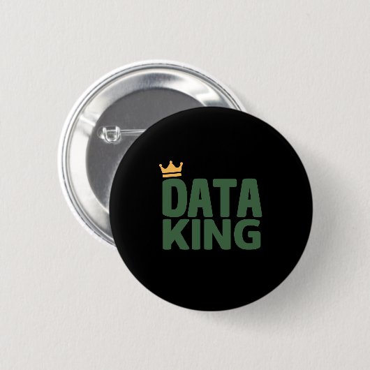 Data King Button (Vorne & Hinten)