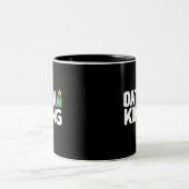 Data King-Tone-Kaffee-Tasse Zweifarbige Tasse (Mittel)
