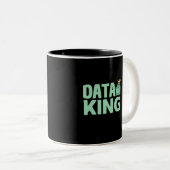 Data King-Tone-Kaffee-Tasse Zweifarbige Tasse (VorderseiteRechts)