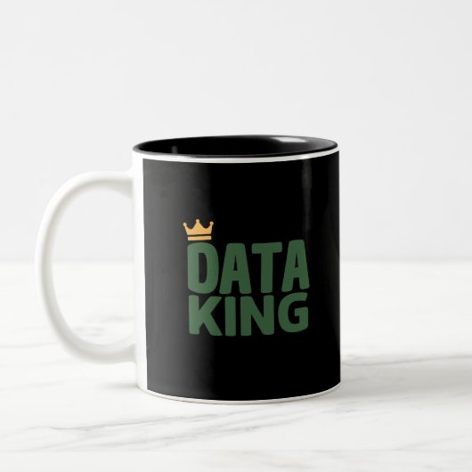 Data King Zweifarbige Tasse (Links)