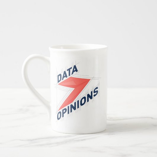 DATA > MEINUNGEN Bone China Tasse | Geek Kaffeetas (Links)