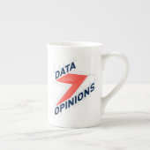 DATA > MEINUNGEN Bone China Tasse | Geek Kaffeetas (Rechts)