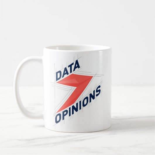DATA > MEINUNGEN Tasse | Geek Kaffeetasse (Links)