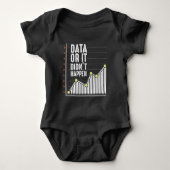Data Nerd Behavior Analyst Statistics Scientist Baby Strampler (Vorderseite)