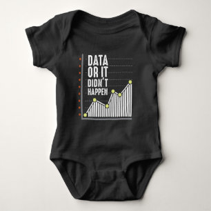 Data Nerd Behavior Analyst Statistics Scientist Baby Strampler