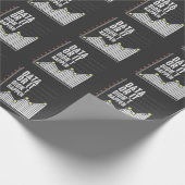 Data Nerd Behavior Analyst Statistics Scientist Geschenkpapier (Ecke)