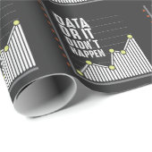 Data Nerd Behavior Analyst Statistics Scientist Geschenkpapier (Rolleneckpunkt)