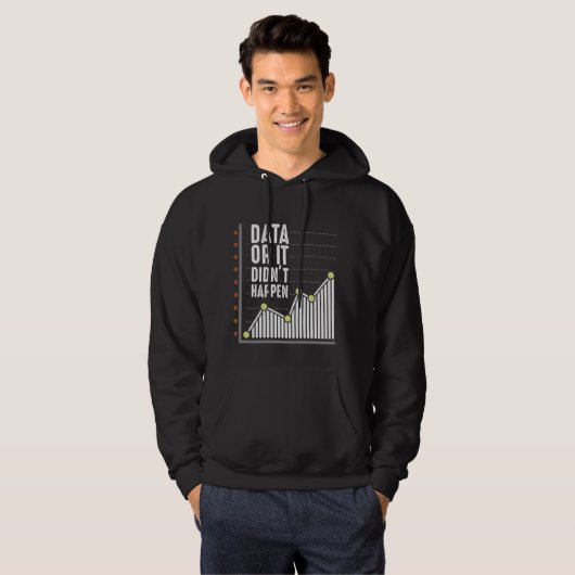 Data Nerd Behavior Analyst Statistics Scientist Hoodie (Vorne ganz)