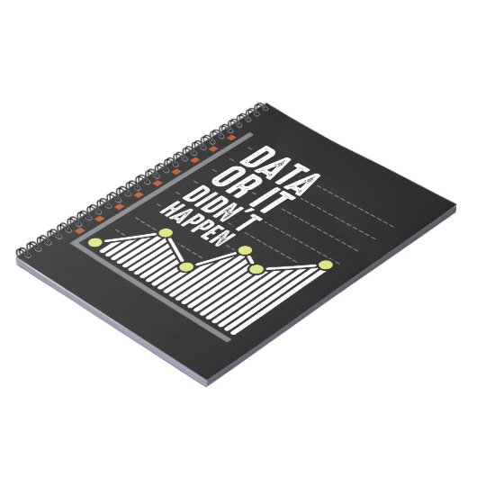 Data Nerd Behavior Analyst Statistics Scientist Notizblock (Linke Seite)