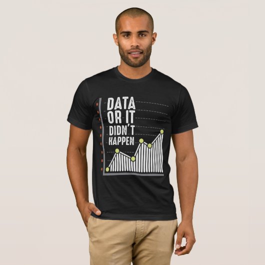 Data Nerd Behavior Analyst Statistics Scientist T-Shirt (Vorne ganz)