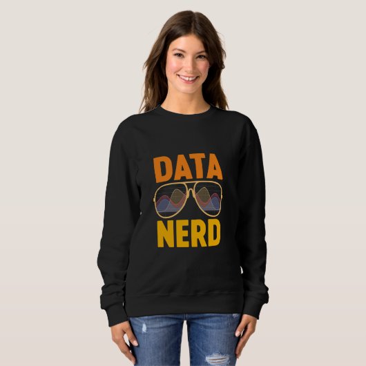 Data Nerd Data Science and Statistics - Data Scien Sweatshirt (Vorne ganz)