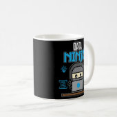 Data Ninja Data Analyst Scientist Informatik Kaffeetasse (VorderseiteRechts)