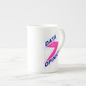 DATA > OPINIONS | Geek Bone China Mug - Bright Porzellantasse (Vorderseite Rechts)