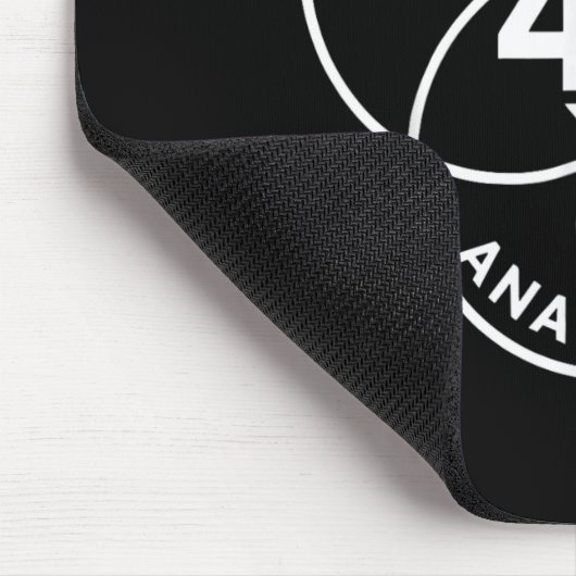 Data Science Analytics 42 Diagrammdesign Mousepad (Ecke)