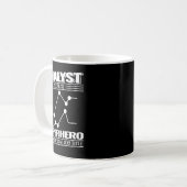 Data Science Data Analyst Data Technology Statisti Kaffeetasse (Vorderseite Links)