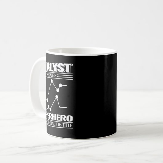 Data Science Data Analyst Data Technology Statisti Kaffeetasse (Vorderseite Links)
