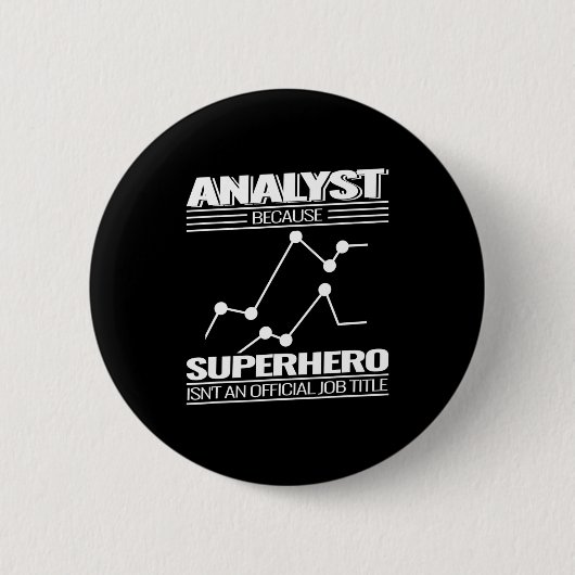 Data Science Datenanalyst Daten Technologie Statis Button (Vorderseite)