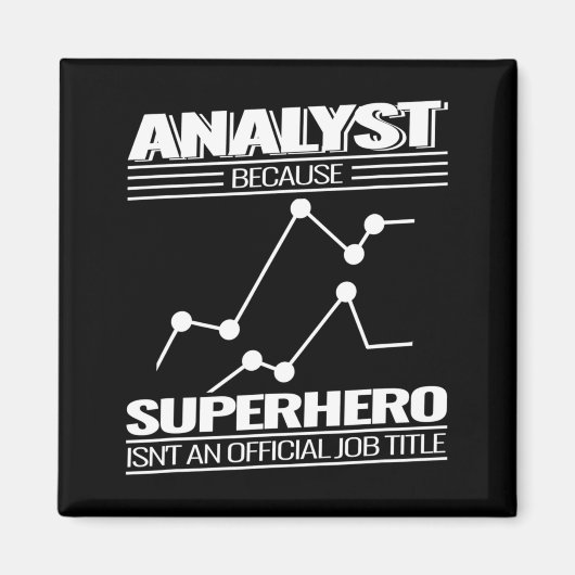 Data Science Datenanalyst Daten Technologie Statis Magnet (Vorne)